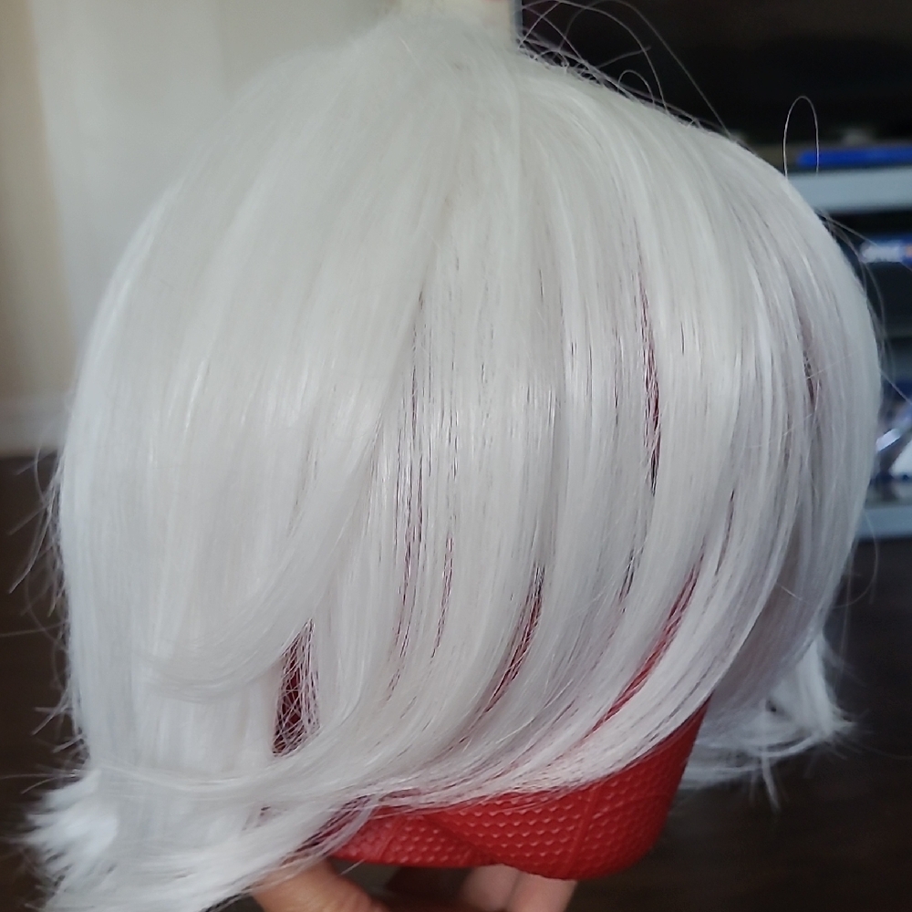 White Synthetic Wig for Women